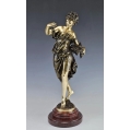 19C French Bronze Sculpture Mathurin Moreau ( 1822-1912 )