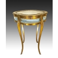 19C French Giltwood Gilt Bronze Table Vitrine