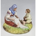 19C Russian Gardner Porcelain Figurine