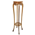 Antique French Giltwood Pedestal High Table