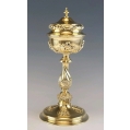 Antique Vienna 1840 Silver Gilt Church Chalice M&K Mayerhofer & Klinkosch