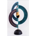 Curtis Jere (American 1910–2008) Abstract Metal Sculpture, Signed and Dated 1972
