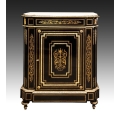 Fine Rare 19C French Napoleon III Commode Cabinet Diehl Paris Signed