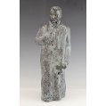 Leonid Sokov (Russian-American, 1941–2018) “Stalin” Bronze Sculpture, Signed & Dated 1994