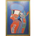 Mihail Chemiakin (Russian b. 1943) “Metaphysical Bust,” 1978