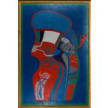 Mihail Chemiakin (Russian b. 1943) “Metaphysical Bust,” 1978