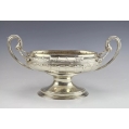 Monumental Antique German Silver Centerpiece Bowl