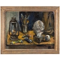 Oil Painting Isaac Dobrinsky Russian/French(1891-1973 )Still Life Ecole de Paris