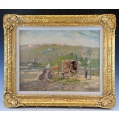 Original Oil Painting Elie Anatole Pavil Russian/French ( 1873-1948 )