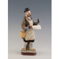 Rare 19C Russian Gardner Porcelain Figurine