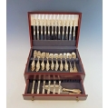 Superb Wallace Sterling Silver Flatware Service for 18 Grand Baroque 94 pieces