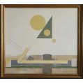 Vladimir Nemukhin (Russian, 1925–2016) “Probability”, 1995