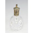 Antique early 20th century Russian Gilt Silver and Cloisonne Enamel Crystal Decanter image 3