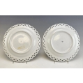 18C Imperial Russian Pair Porcelain Plates Catherine II ( 1762-1796 ) image 3