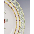 18C Imperial Russian Pair Porcelain Plates Catherine II ( 1762-1796 ) image 4
