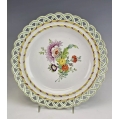 18C Imperial Russian Pair Porcelain Plates Catherine II ( 1762-1796 ) image 8