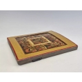18C Russian Orthodox Kovcheg Icon of The Great Feasts image 1