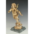 19C Antique French Gilt Bronze Sculpture E.Bouret ( 1833-1906 )E.Colin&Cie Paris image 10