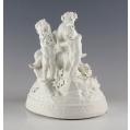 19C Antique French Sevres Biscuit Porcelain Group Figurine Cherubs image 4