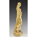 19C Austrian Gilt Bronze Sculpture of Judith Jewish mythology E.Tell (1858-1928) image 12