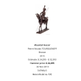 19C Bronze Sculpture of Hussar Pierre N.Tourgueneff ( Russian/French 1853-1912 ) image 2