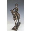 19C Bronze Sculpture of Hussar Pierre N.Tourgueneff ( Russian/French 1853-1912 ) image 11