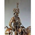 19C Bronze Sculpture of Hussar Pierre N.Tourgueneff ( Russian/French 1853-1912 ) image 14