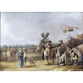 19C Dutch Old Master Oil Painting image 8