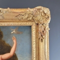 19C English School Oil Painting Of Venus and Cupid Signed image 8