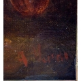 19C English School Oil Painting Of Venus and Cupid Signed image 9
