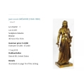 19C French Bronze Sculpture Jean Louis Gregoire ( 1840-1890 ) La Charite image 1