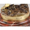 19C French Bronze Sculpture Mathurin Moreau ( 1822-1912 ) image 2