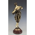 19C French Bronze Sculpture Mathurin Moreau ( 1822-1912 ) image 5