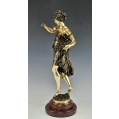 19C French Bronze Sculpture Mathurin Moreau ( 1822-1912 ) image 6