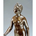19C French Bronze Statue J.A Houdon (1741-1828) Diana The Huntress image 4