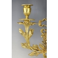 19C French Gilt Bronze Louis XVI Style Wall Sconces image 6