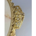 19C French Gilt Bronze Onyx Japanesque Centerpiece image 3