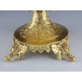 19C French Gilt Bronze Onyx Japanesque Centerpiece image 5