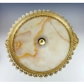 19C French Gilt Bronze Onyx Japanesque Centerpiece image 6