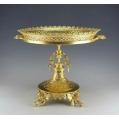 19C French Gilt Bronze Onyx Japanesque Centerpiece image 9