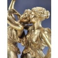 19C French Gilt Bronze Sculpture Etienne Henry Dumaige ( 1830-1888 ) image 4