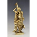 19C French Gilt Bronze Sculpture Etienne Henry Dumaige ( 1830-1888 ) image 5