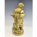 19C French Gilt Bronze Sculpture Eugène Laurent ( 1832-1898 ) image 5