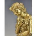 19C French Gilt Bronze Sculpture Eugène Laurent ( 1832-1898 ) image 9