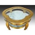 19C French Giltwood Gilt Bronze Table Vitrine image 2