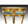 19C French Giltwood Gilt Bronze Table Vitrine image 4