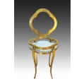 19C French Giltwood Gilt Bronze Table Vitrine image 6