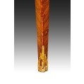 19C French Mahogany Gilt Bronze Desk Table image 2