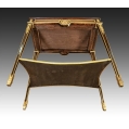 19C French Mahogany Gilt Bronze Marble Center Table image 1