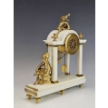 19C French Marble Gilt Bronze Clock Tiffany & Co image 3